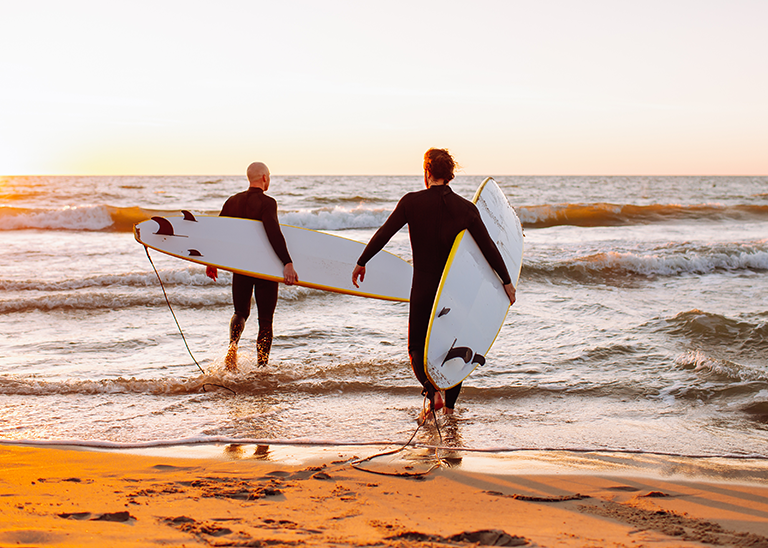 Destinations pour les sports aquatiques
