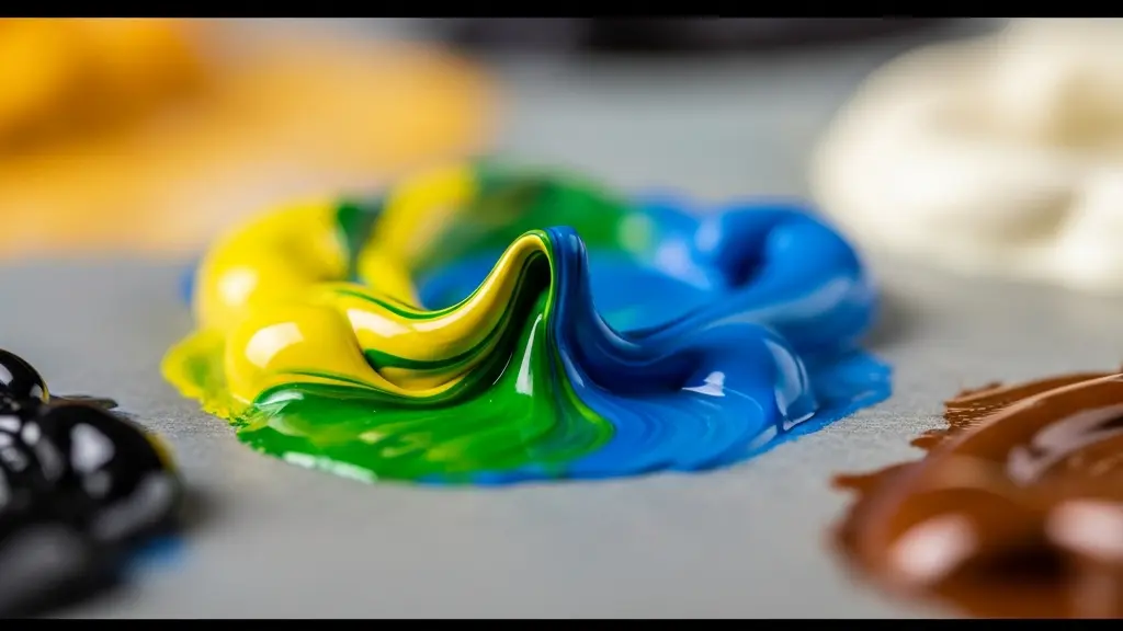 Roue chromatique avec démonstration des mélanges de couleurs primaires